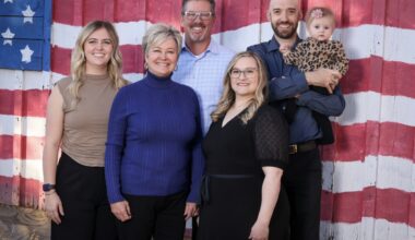 Aly Huddleston (front, right) is an independent wealth advisor at Retirement Outfitters in Georgetown. (Courtesy Retirement Outfitters)