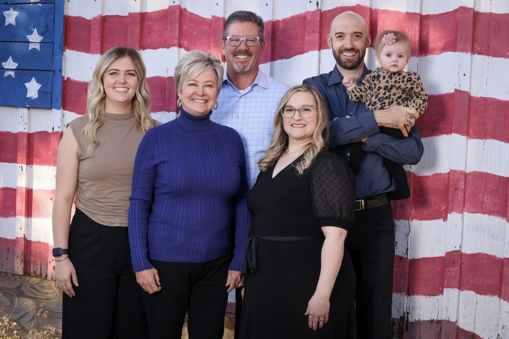 Aly Huddleston (front, right) is an independent wealth advisor at Retirement Outfitters in Georgetown. (Courtesy Retirement Outfitters)