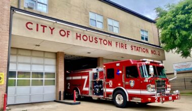 Fire station improvements are included in Houston's capital improvement plan budget for the next five years, with cost estimates at $26.5 million. (Cassandra Jenkins/Community Impact)