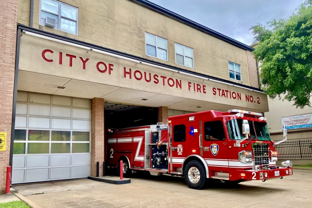 Fire station improvements are included in Houston's capital improvement plan budget for the next five years, with cost estimates at $26.5 million. (Cassandra Jenkins/Community Impact)