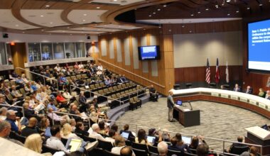 Plano residents shared concerns about the new Dallas Stars arena due to traffic, noise and safety at a meeting June 8. (Michael Crouchley/Community Impact)