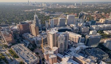 The Texas Medical Center is the largest medical complex in the world. It is home to several hospitals in Houston. (Courtesy Texas Medical Center)