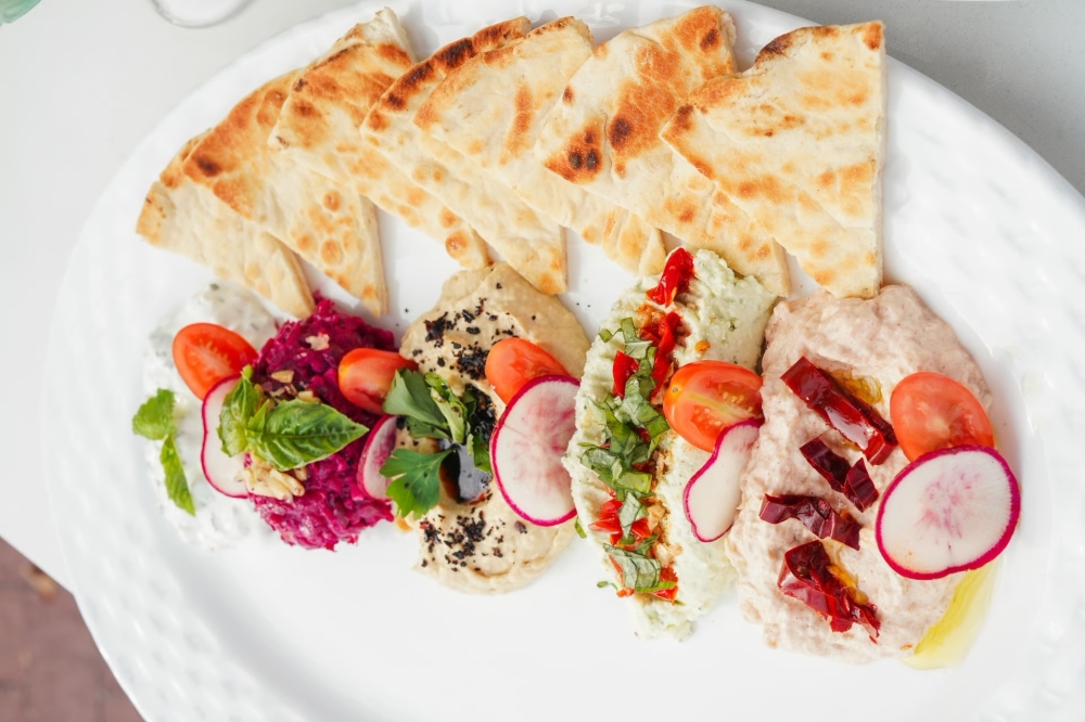 Elia Greek Tavern serves a variety of Mediterranean dishes. (Courtesy Elia Greek Tavern)
