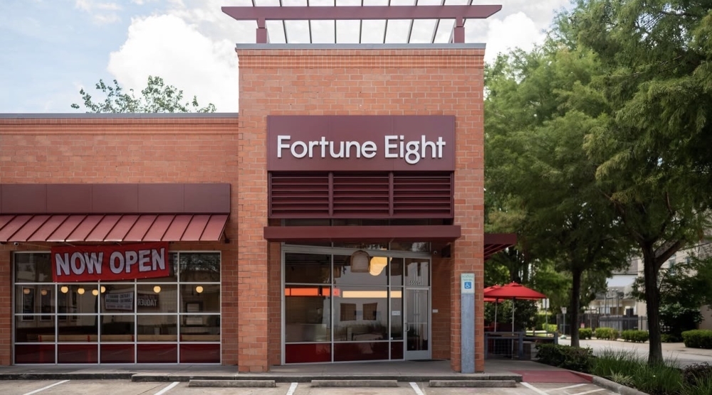 A snapshot of the exterior of Fortune Eight's building