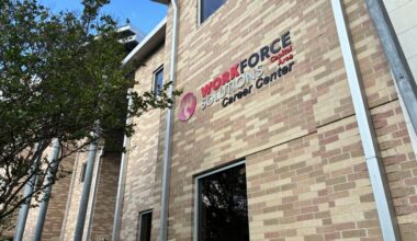 Workforce Solutions Capital Area, which tracks employment trends across the Austin metro, operates out of its office at 3401 Webberville Road, Austin. (Jessica McLaren/Community Impact)