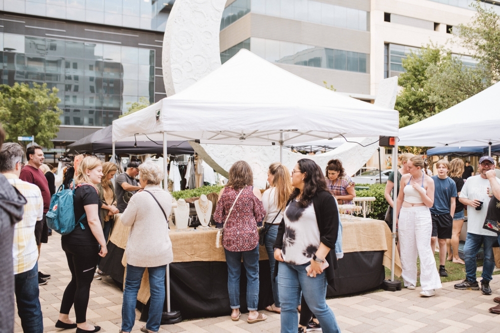 The Boho Market at CityLine Plaza will feature live music and shopping as well as dining options for guests. (Courtesy The Boho Market)