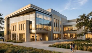 The initial 67-acre Phase 1 will include the new Georgetown facility, which will consolidate 13 city departments with over 250 employees. (Courtesy city of Georgetown)