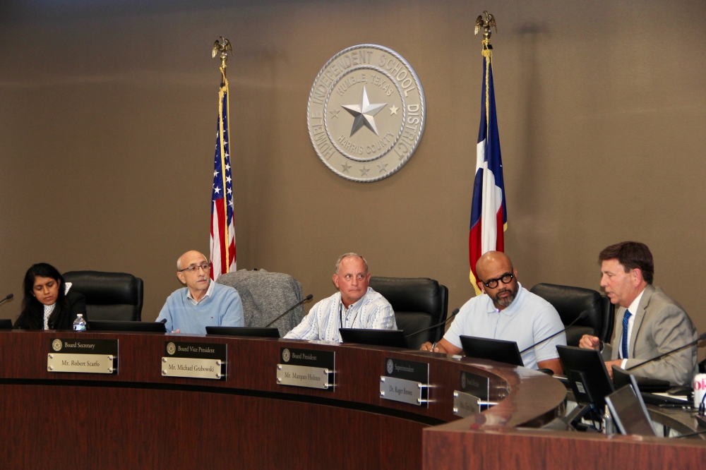 Humble ISD trustees approved a 3% overall general pay increases for staff members as part of the district's FY 2026-27 budget. (Wesley Gardner/Community Impact)
