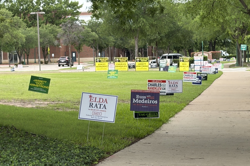 Keller residents can cast ballots in the City Council, Place 4 runoff election June 13 between Russ Medeiros and Jarrett Armstrong. (Cody Thorn/Community Impact)