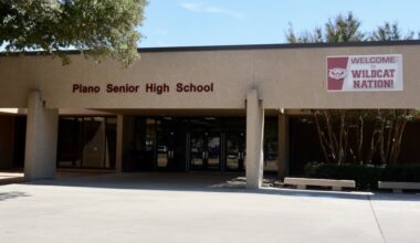 Plano Senior High School's renovation is funded by the district's 2022 bond. (Connor Pittman/Community Impact)
