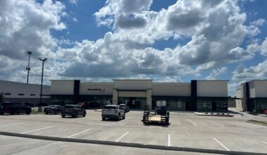 Several businesses are opening in a new retail center at 20808 SH 130, Hutto. (Brooke Sjoberg/Community Impact)