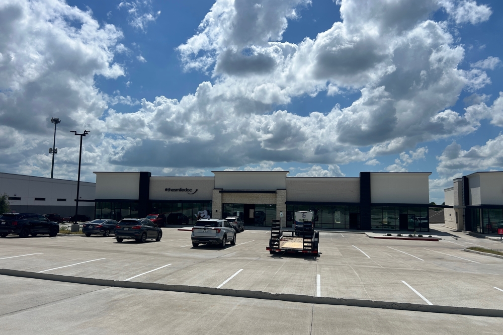 Several businesses are opening in a new retail center at 20808 SH 130, Hutto. (Brooke Sjoberg/Community Impact)