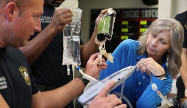 First responders had a training June 10 in preparation for the new Whole Blood Program. (Courtesy Plano Fire-Rescue)