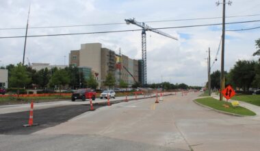 A road under construction