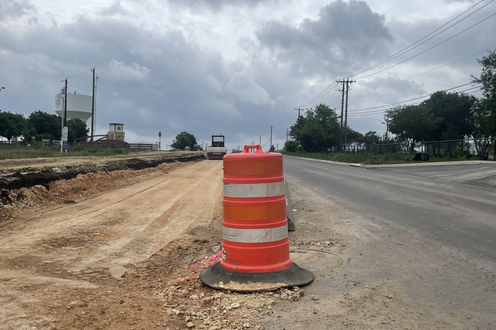 Rockride Lane construction