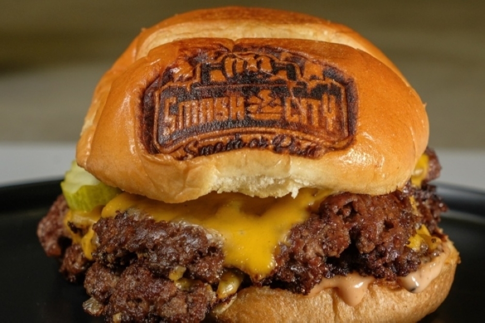 Smash City recently opened a new food truck outside of Q2 Stadium in Austin. (Courtesy Smash City Burger)