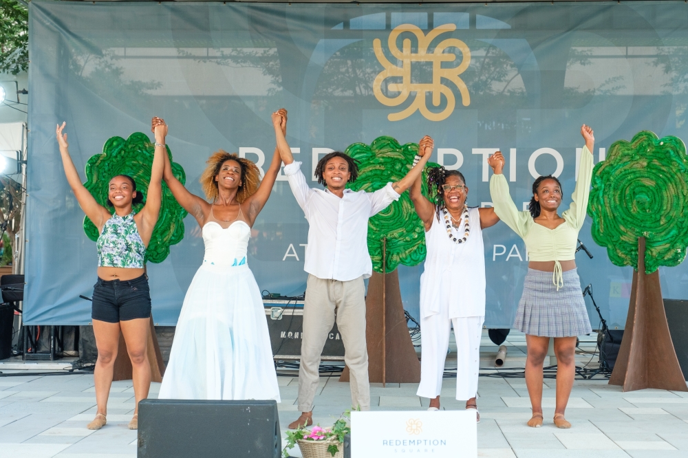Generation Park's fourth annual Juneteenth celebration at Redemption Square will feature live music, entertainment, a variety of food trucks, local vendors, face painting and interactive attractions. (Courtesy Generation Park)