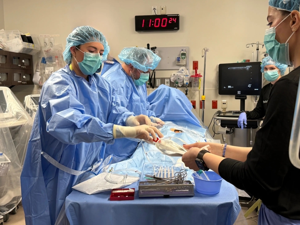 The ECPR program uses new technology on patients experiencing a heart attack, respiratory failure or cardiogenic shock. (Courtesy Medical City Healthcare)
