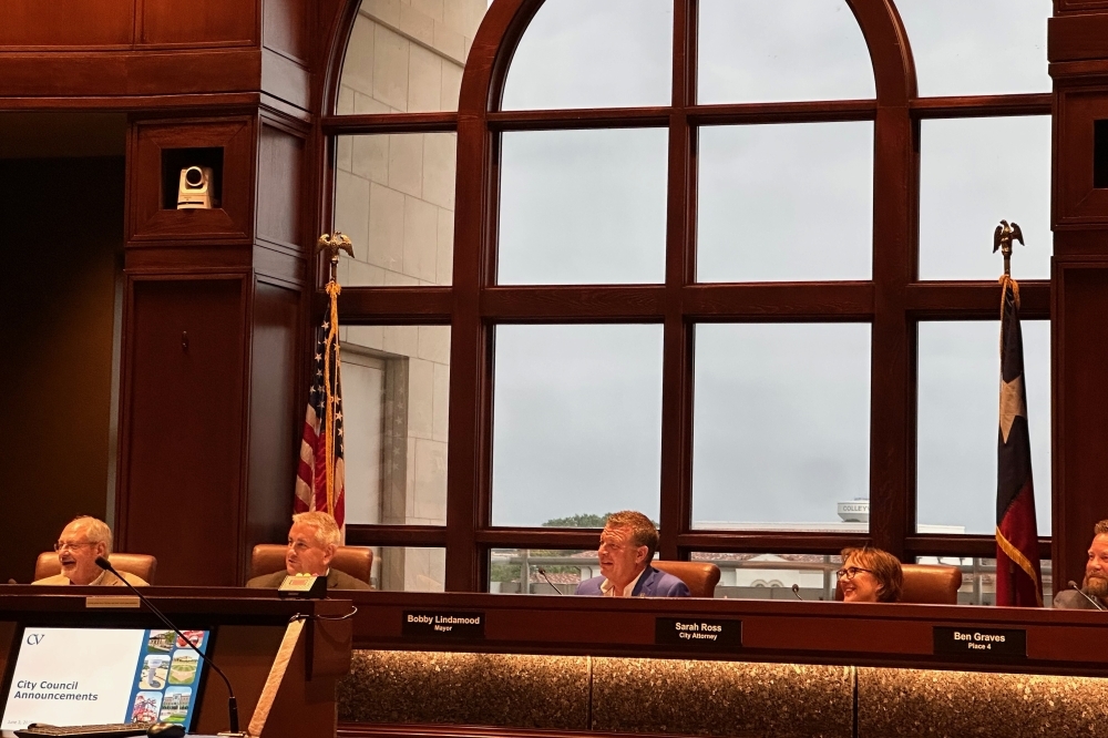 Colleyville City Council considered a zoning case for Garages of America during the June 16 meeting.