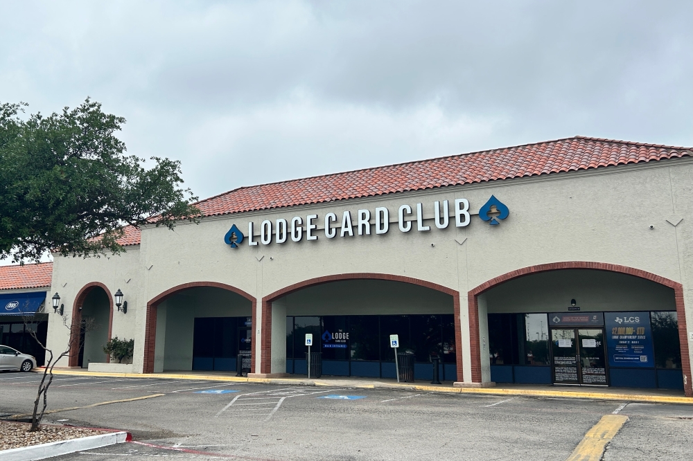 The Lodge Card Club is located in the Renaissance retail center, between I-35 and Mays Street in Round Rock. (Brooke Sjoberg/Community Impact)