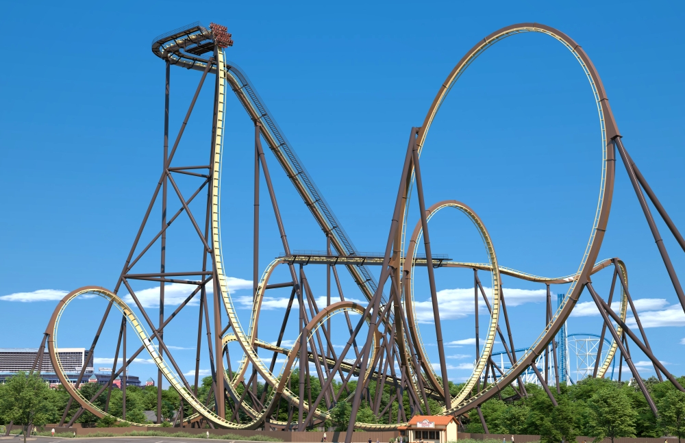 Tormenta Rampaging Run at Six Flags Over Texas