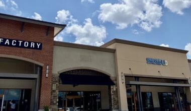 the exterior of a store