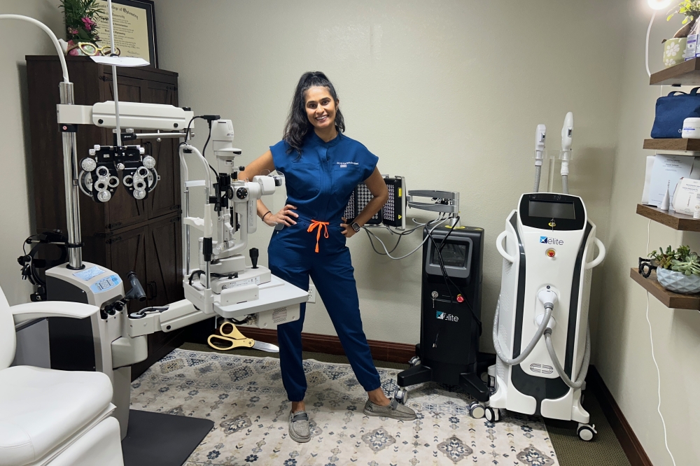 Serene EyeCare is owned by Dr. Gulshan Karamchandani, who has spent most of her career working in the VA health care system, as well as private practices. (Brooke Sjoberg/Community Impact)