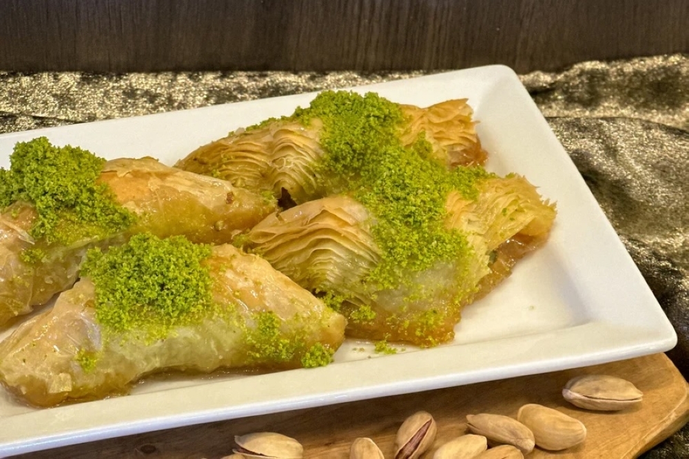 Royal Roastery Express will serve a variety of drinks and desserts, including baklava. (Courtesy Royal Roastery)