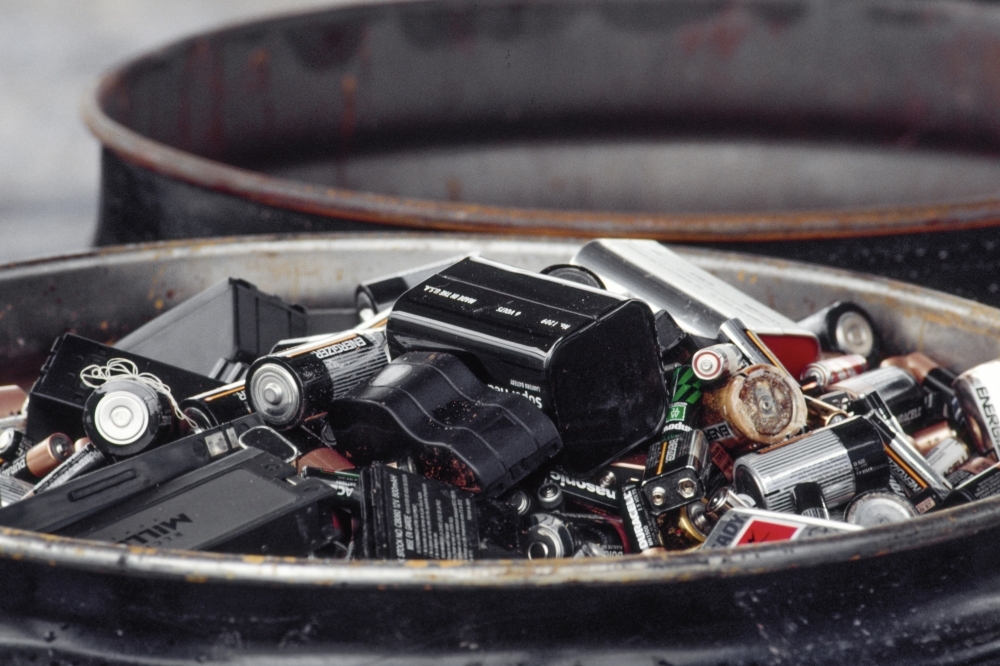 Batteries, polishers, aerosol paint cans and more are considered hazardous waste materials. (Courtesy Adobe Stock)