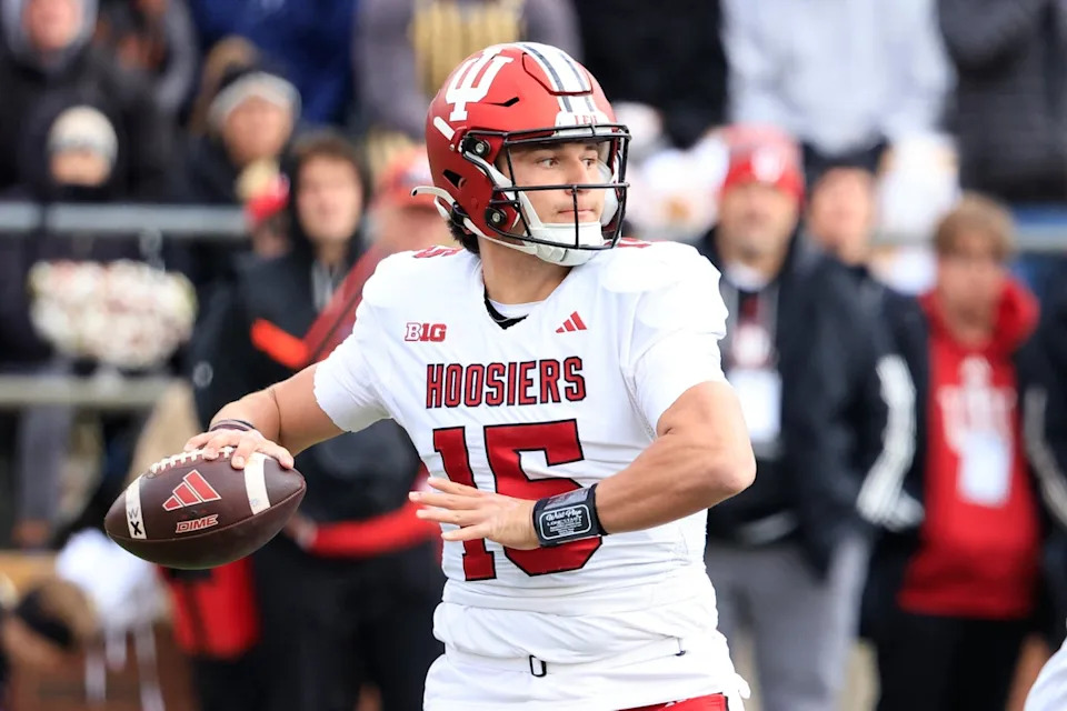 Sorsby admitted to placing dozens of bets while playing for the NCAA, including dozens of bets on Indiana while he was a member of the football team – though he never bet on games he played in (Getty)