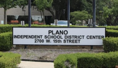 Plano ISD's board of trustees met for a work session meeting June 23 to discuss its budget for the 2026-27 school year. (Patricia Ortiz/Community Impact)