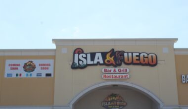 Isla del Fuego is set to open near the Richardson border. (Isabella Zeff/Community Impact)