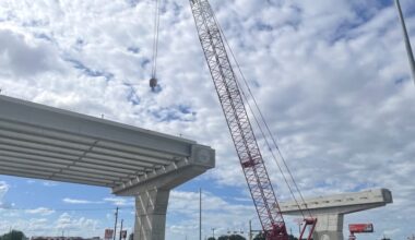 I-35 northbound main lanes in South Austin will be closed nightly for three to four consecutive weekends. (Sienna Wight/Community Impact)