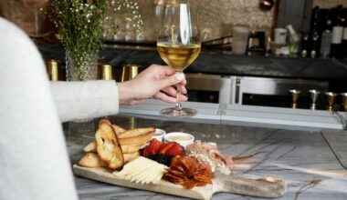 The charcuterie board ($24) is made with cured meats, local cheese, seasonal berries and accouterments. (Courtesy The Audrey Restaurant and Bar)