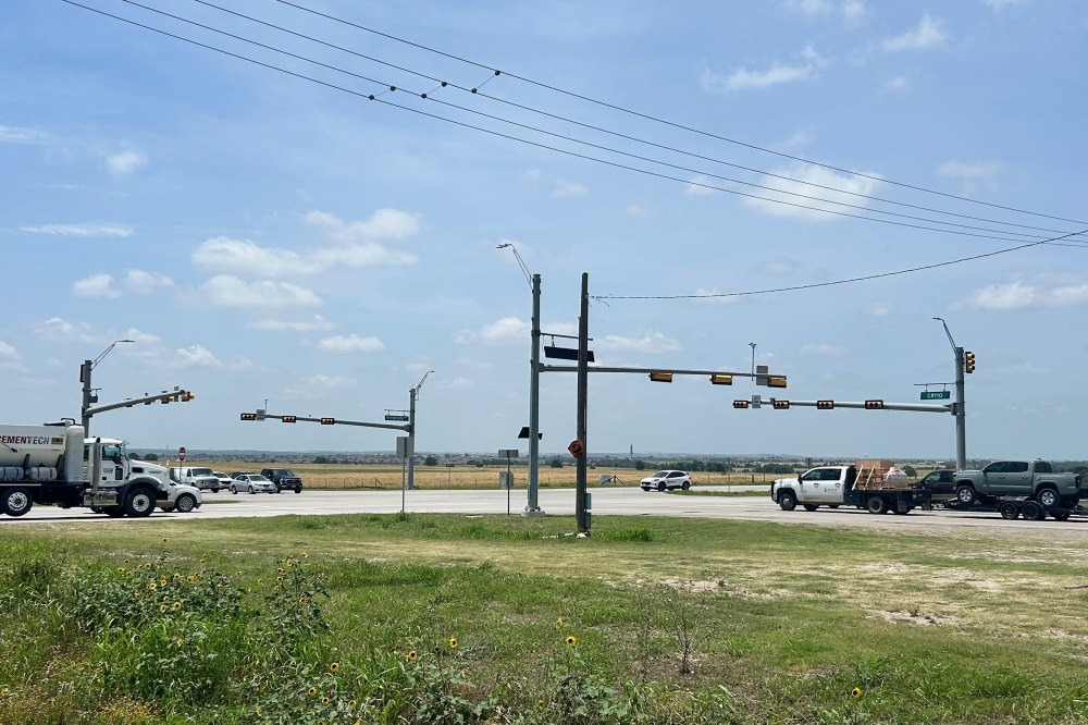 The gas station is planned for a lot near the intersection of University Boulevard and CR 110. (Brooke Sjoberg/Community Impact)