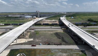 Drone shot of East Wilco Highway