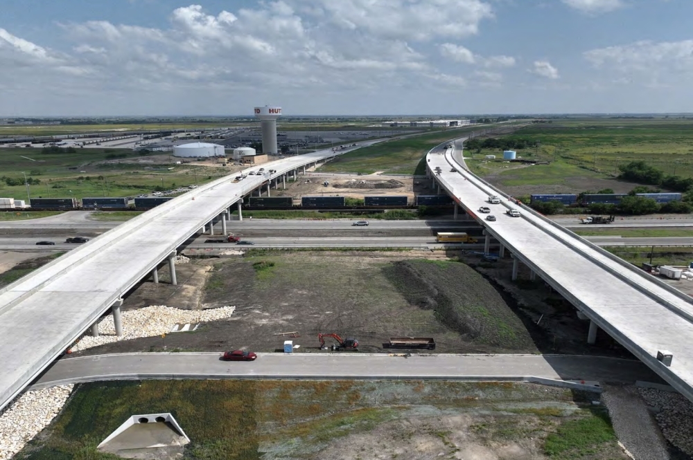 Drone shot of East Wilco Highway