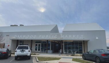 Oakwood Public Market will end operations in July. (Sienna Wight/Community Impact)