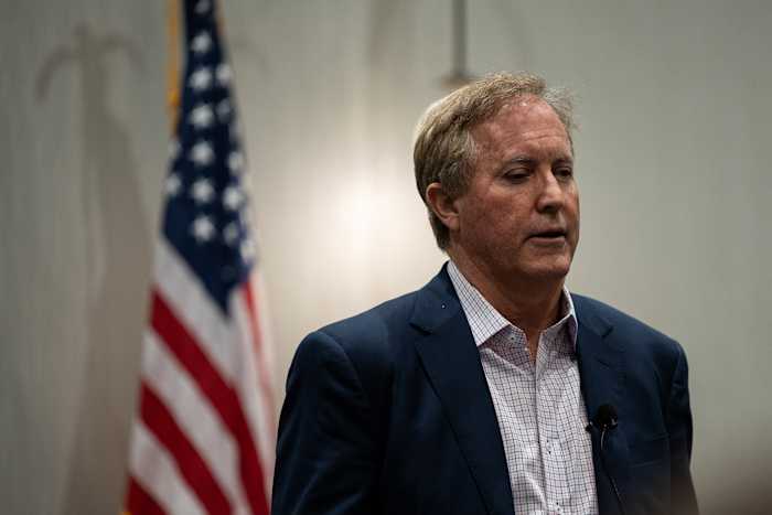 Paxton sues Denton to block gender-neutral changing rooms at Pride pool party
