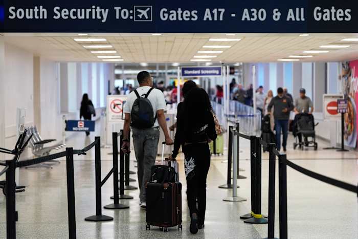 Flight delays at Bush Intercontinental Airport due to severe weather