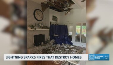 Plano couple, other North Texas families rebuild after lightning strike and fire