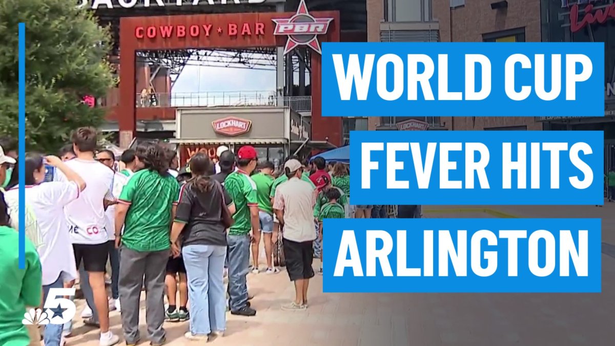 World Cup fever hits North Texas as Arlington prepares for Kickoff – NBC 5 Dallas-Fort Worth