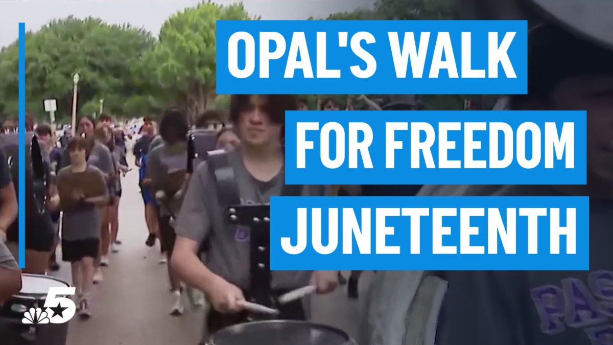 Fort Worth celebrates Juneteenth with Opal’s Walk for Freedom – NBC 5 Dallas-Fort Worth