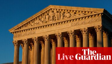 Supreme court sides with Texas marijuana user who wants to own a firearm in latest case expanding gun rights – live | US supreme court