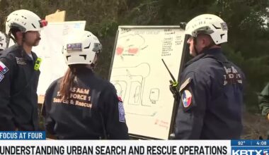 Understanding Urban Search & Rescue with Texas Task Force 1