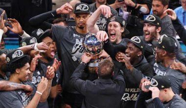 NBA releases images of how San Antonio Spurs court will look during Finals against New York Knicks