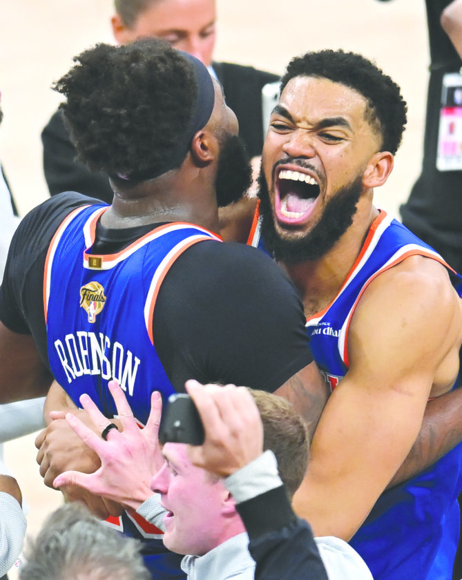 Knicks snap 53-year NBA title drought in San Antonio | News, Sports, Jobs