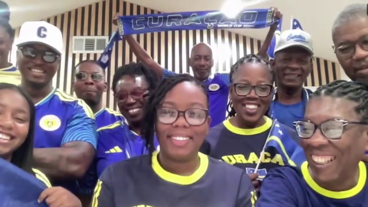 Team Curacao fans join Houston's Soccer HQ