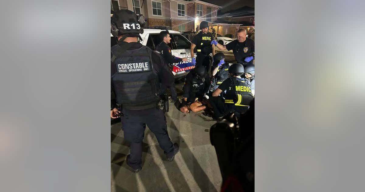 Harris County Precinct 4 Constable Deputy shot by suspect in Humble, suspect in custody