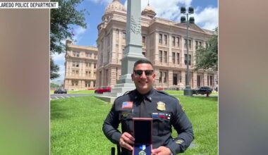 Laredo police lieutenant honored at Texas State Capitol
